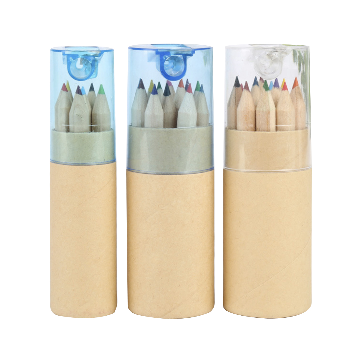 12pcs Colored Pencil with Sharpener Set